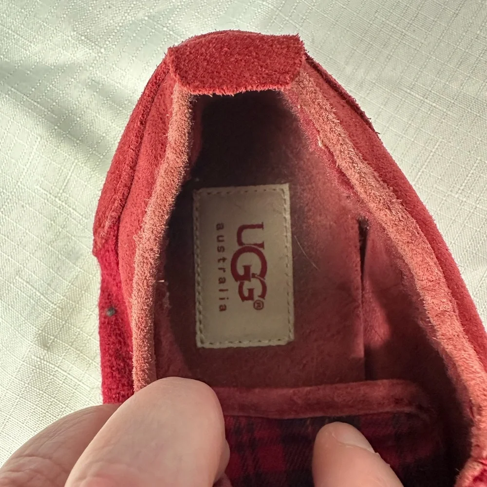 Ugg Evera Red Sneakers Size 7